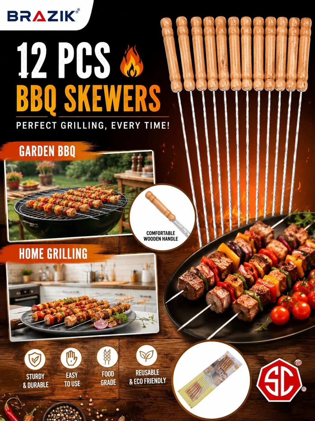 BBQ scewers