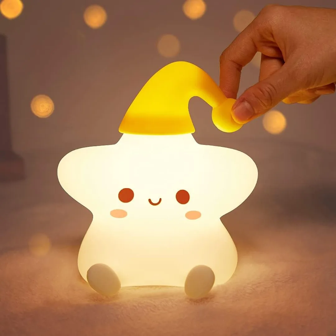 Little Star Silicon Night Lamp