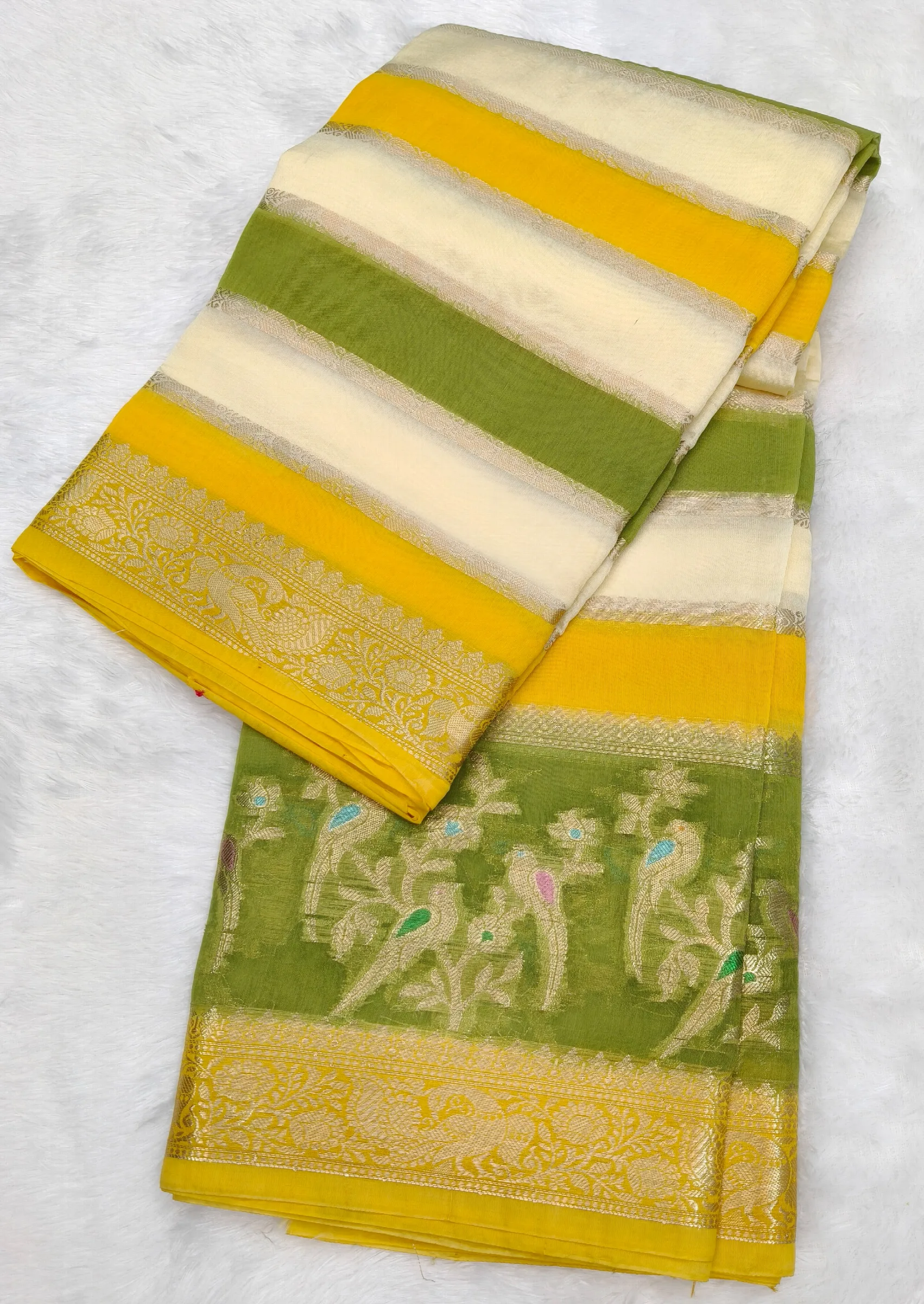 Banarasi chanderi saree