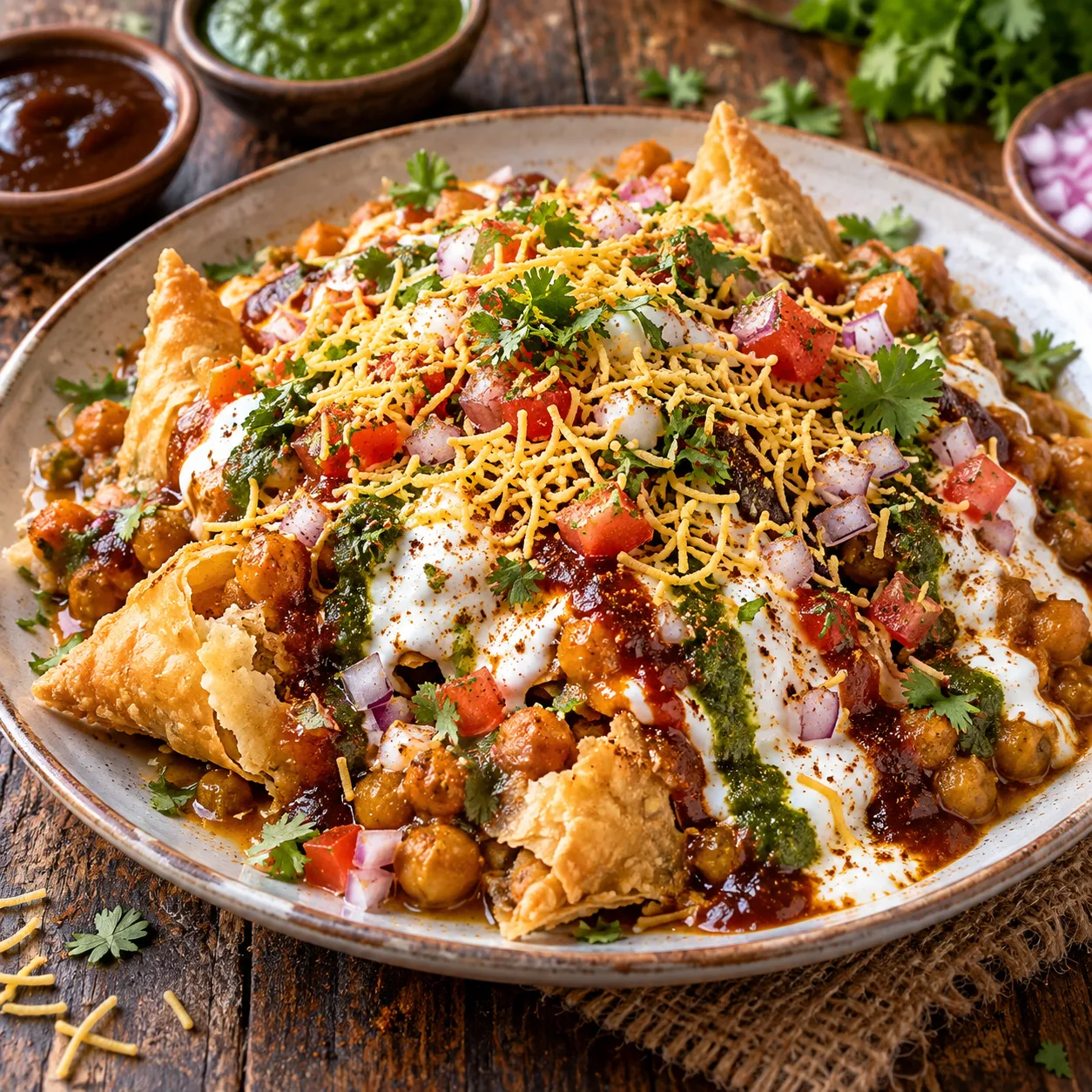 Samosa Chat