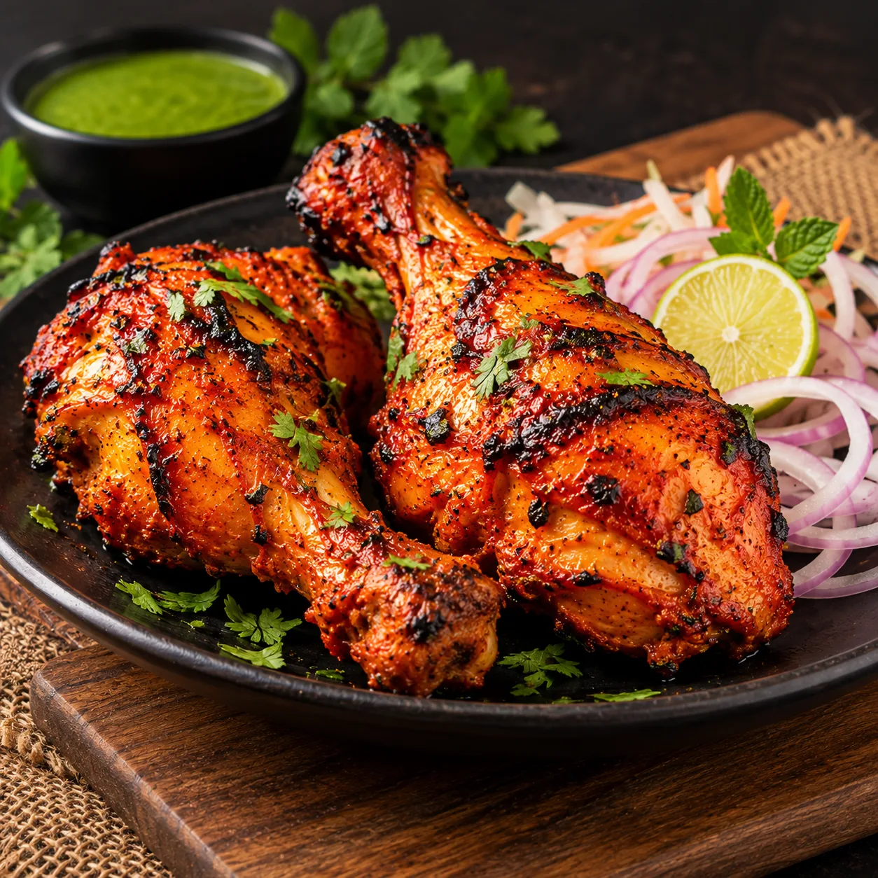 Tandoori Chicken (2 pcs)