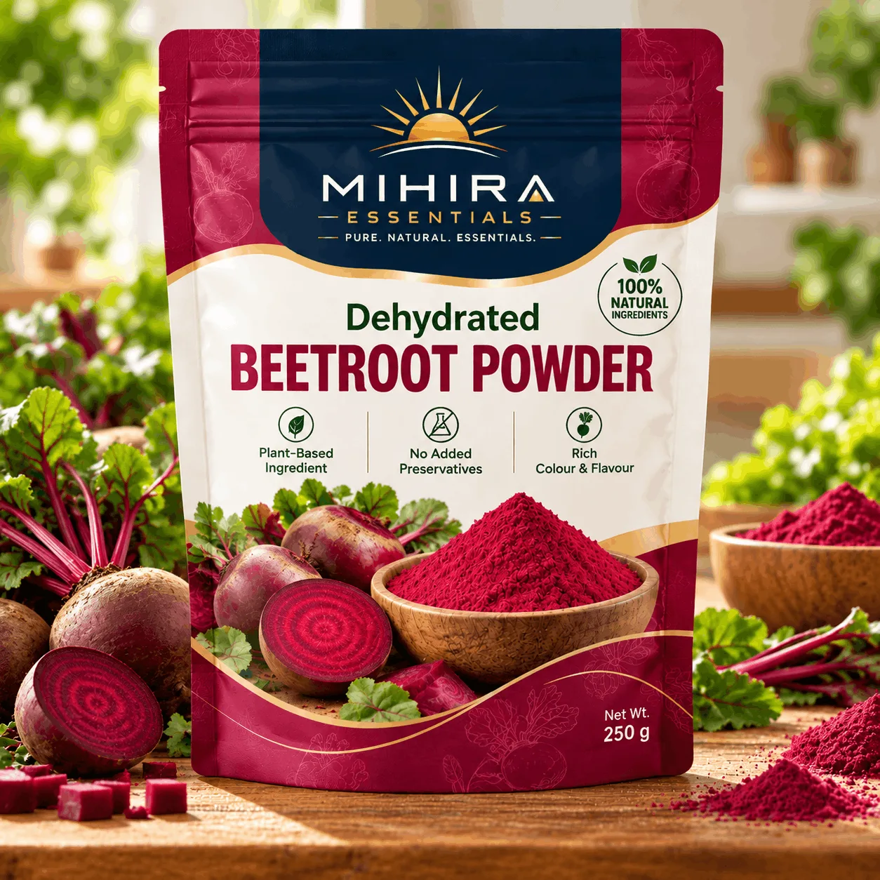Dehydrated Beetroot Powder
