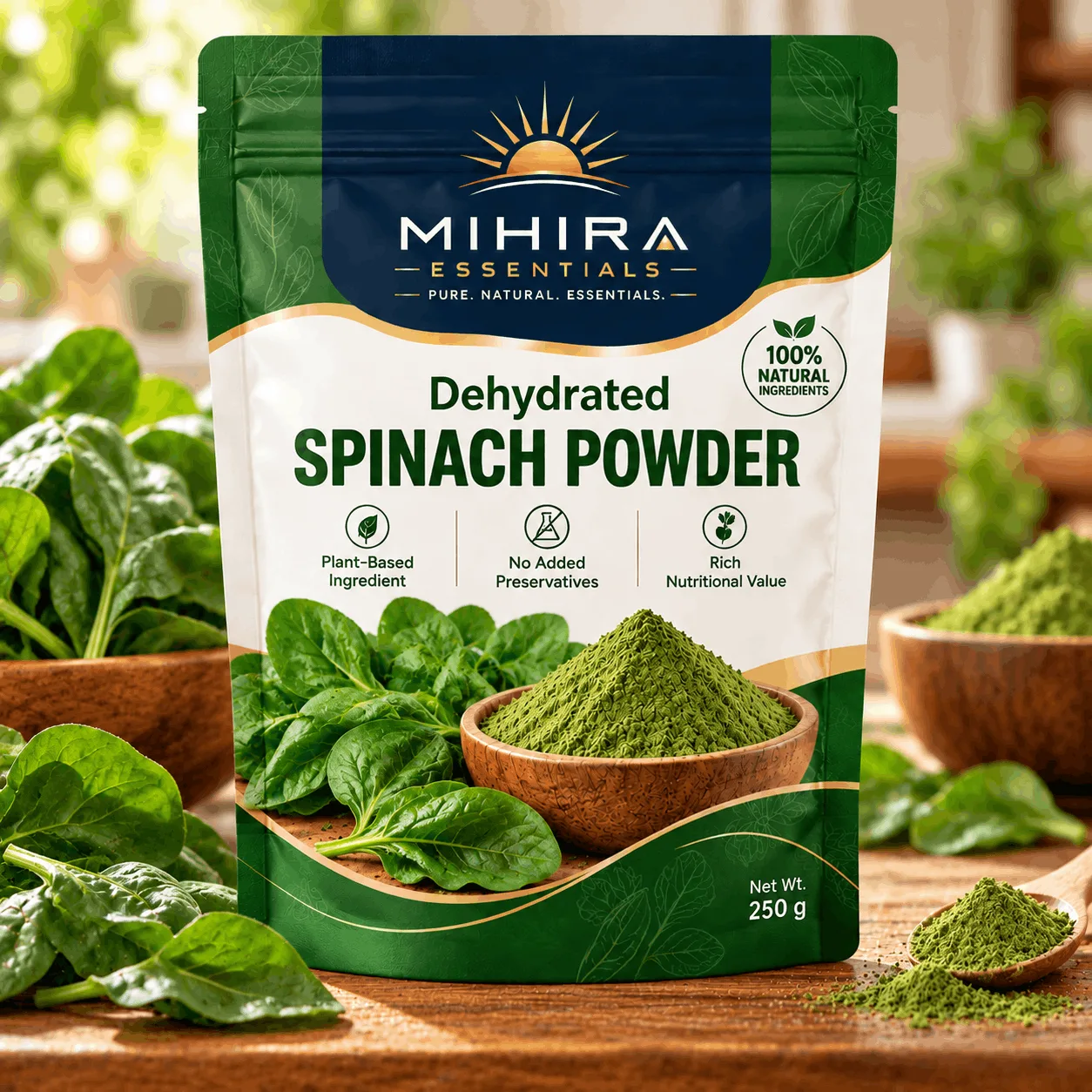 Dehydrated Spinach Powder