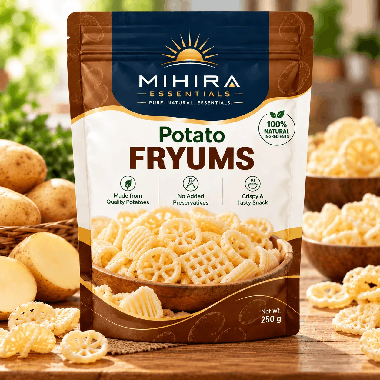 Potato Fryums