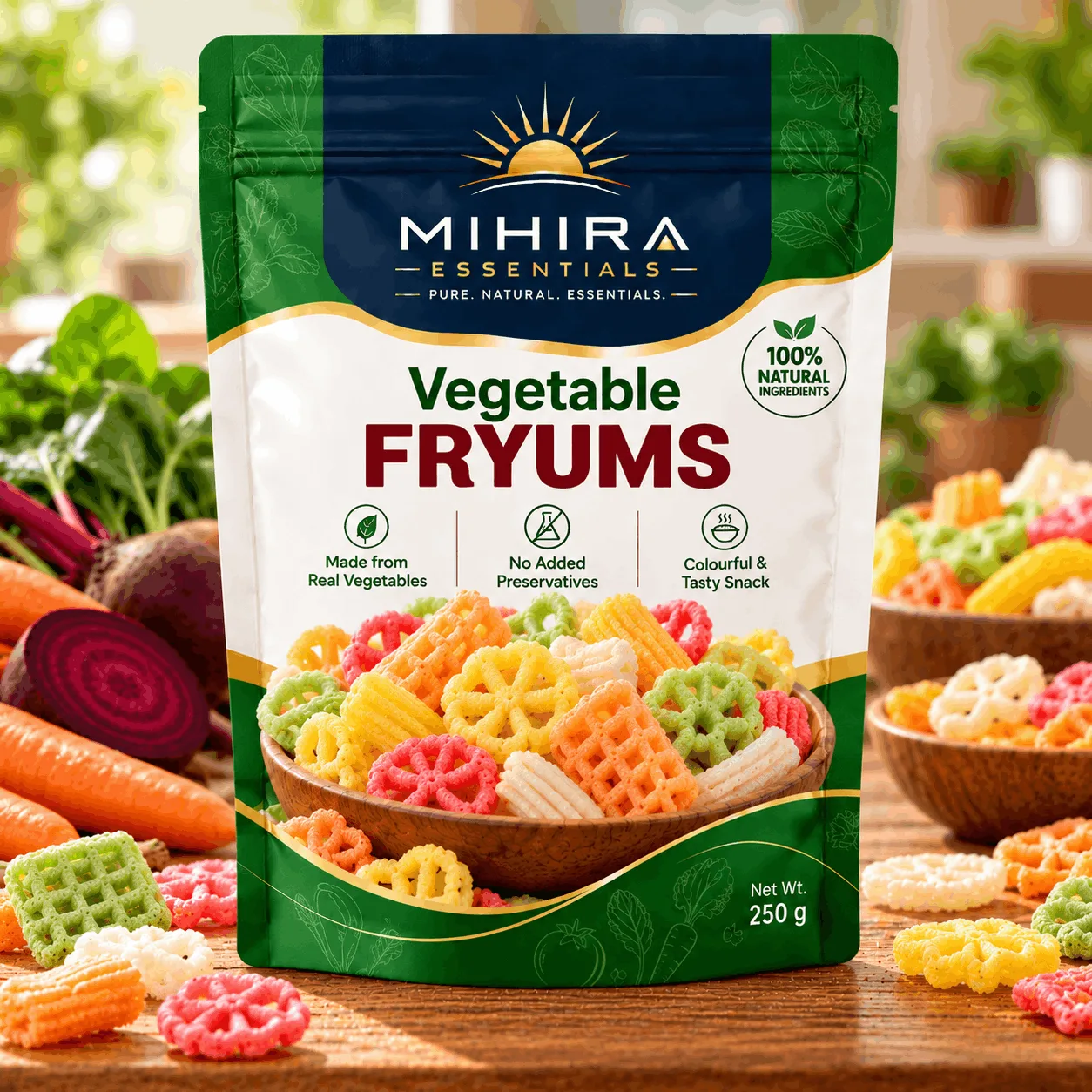 Vegetable Fryums