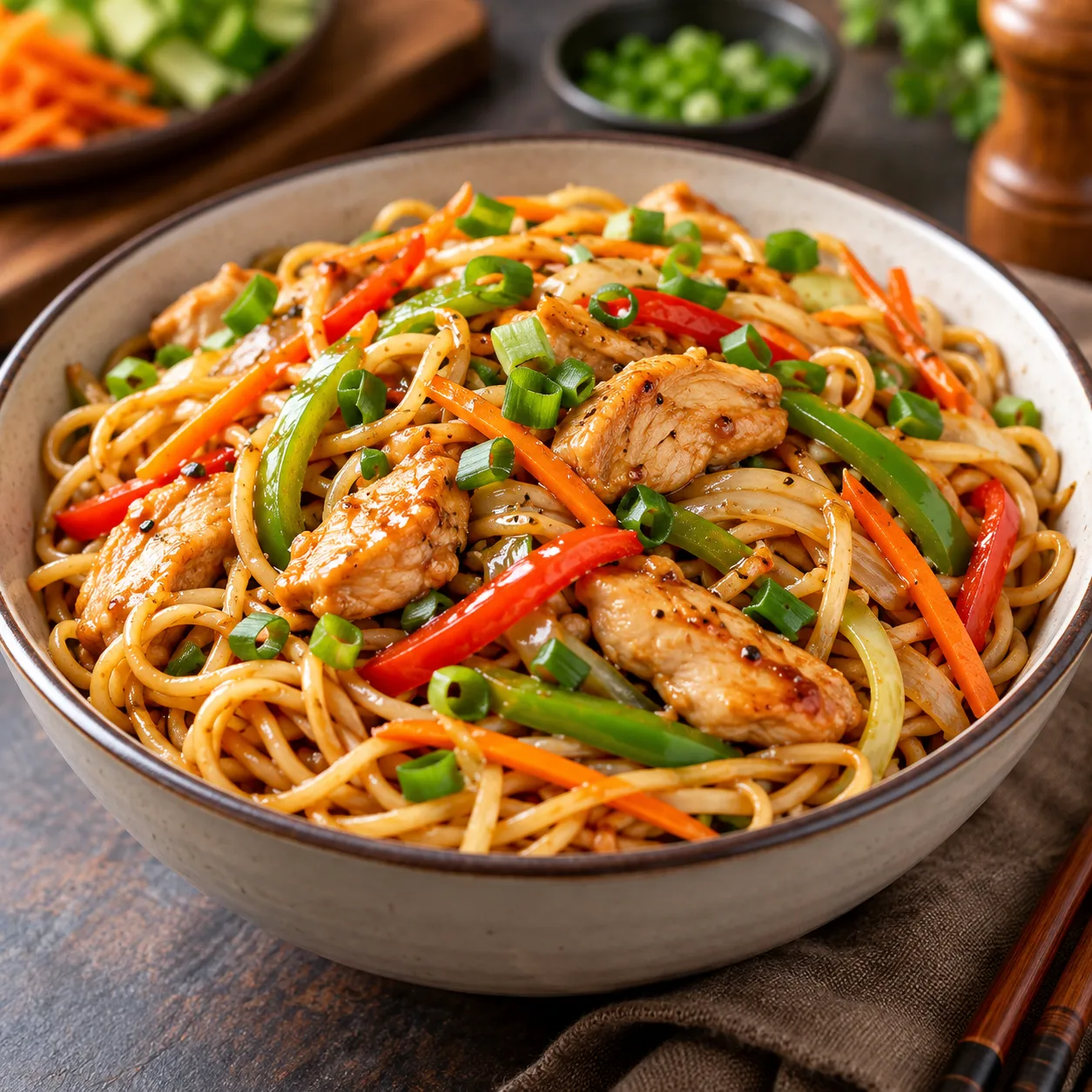 Chicken Noodles