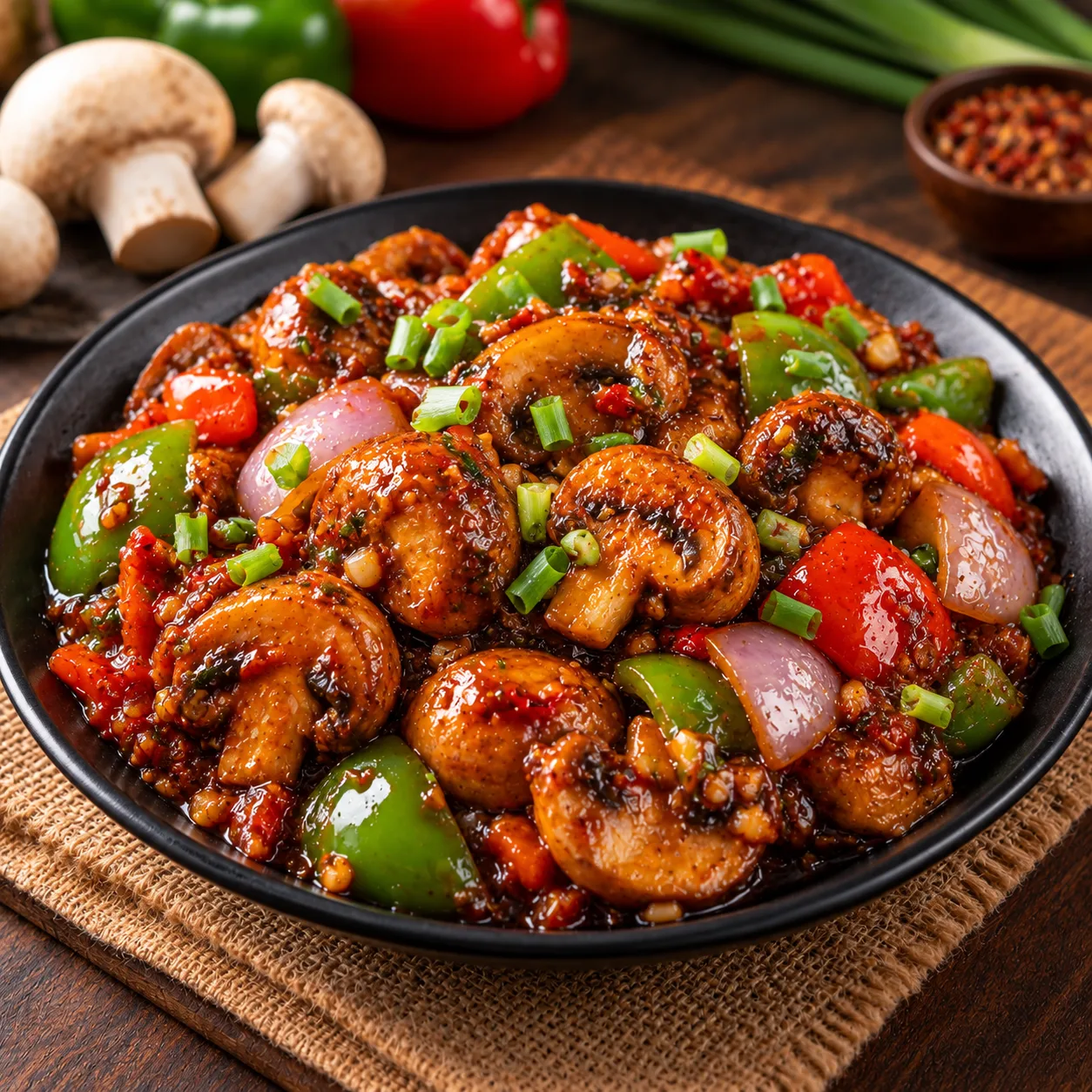 Chilli Mushroom