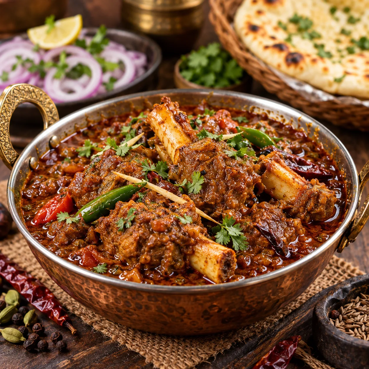 Mutton Kadai