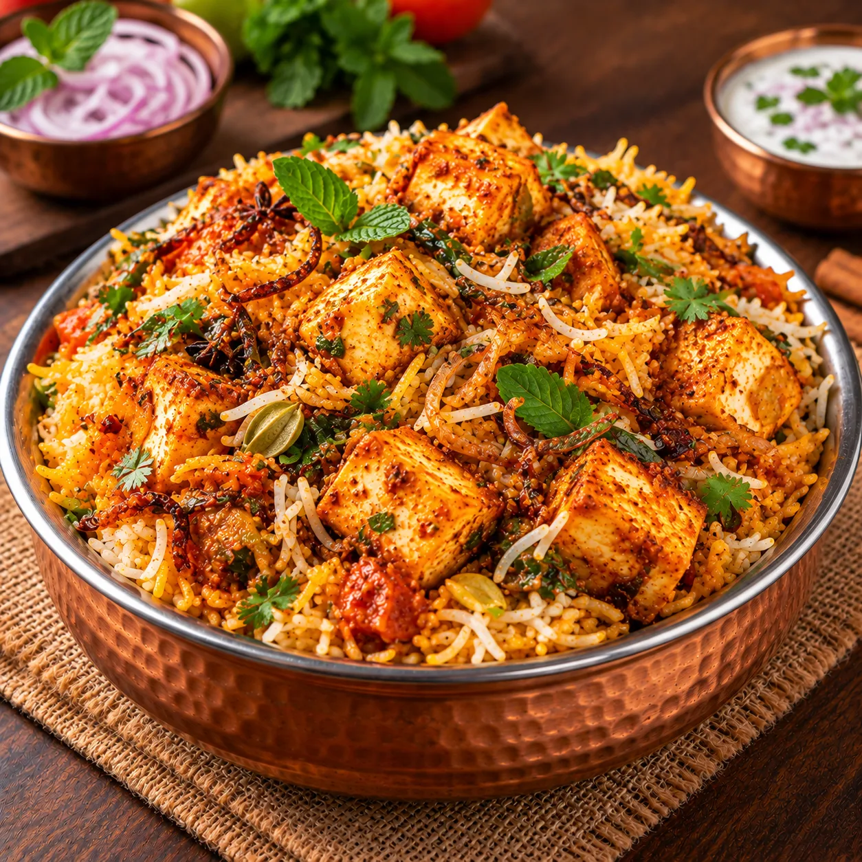 Paneer Biryani