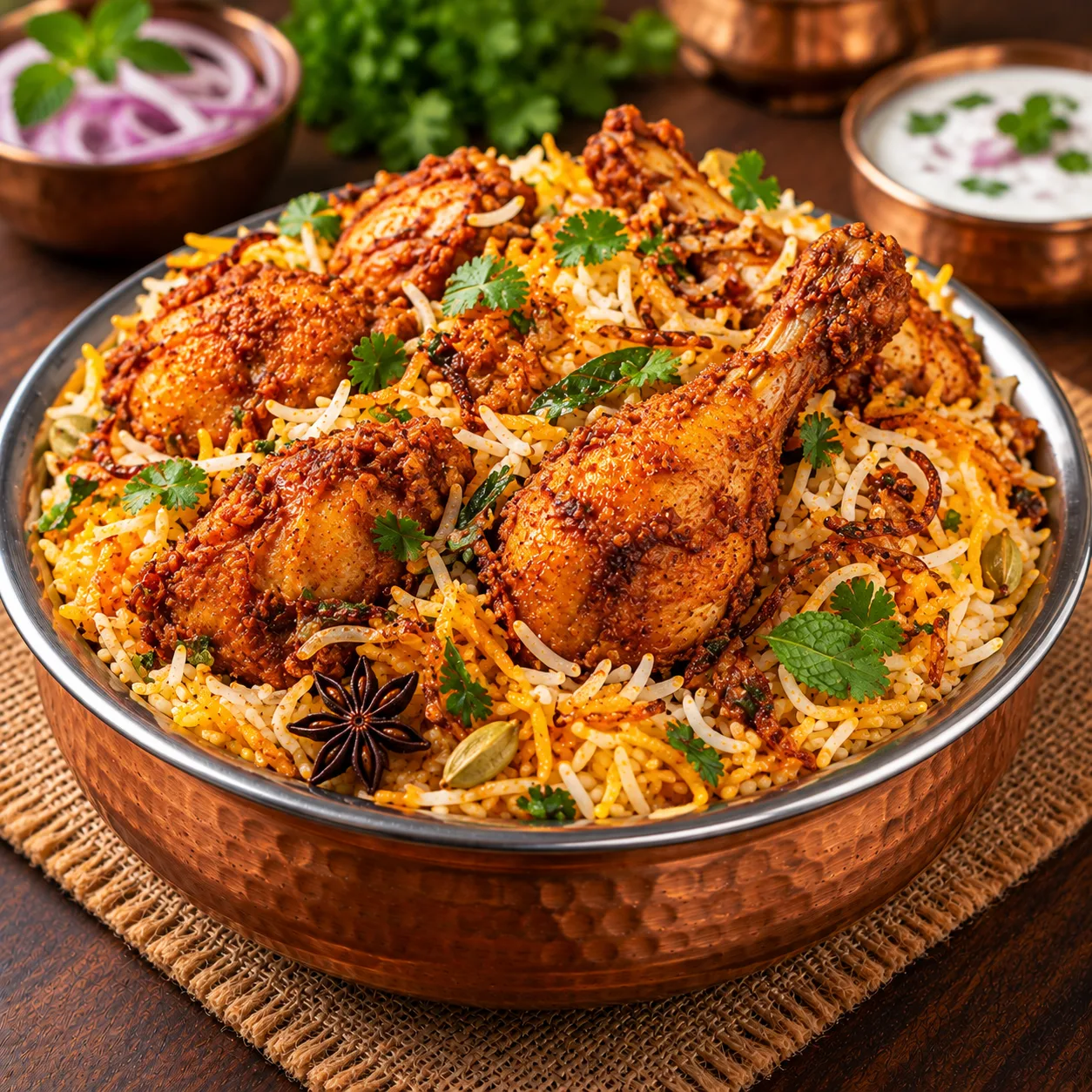 Chicken Fried Piece Biryani