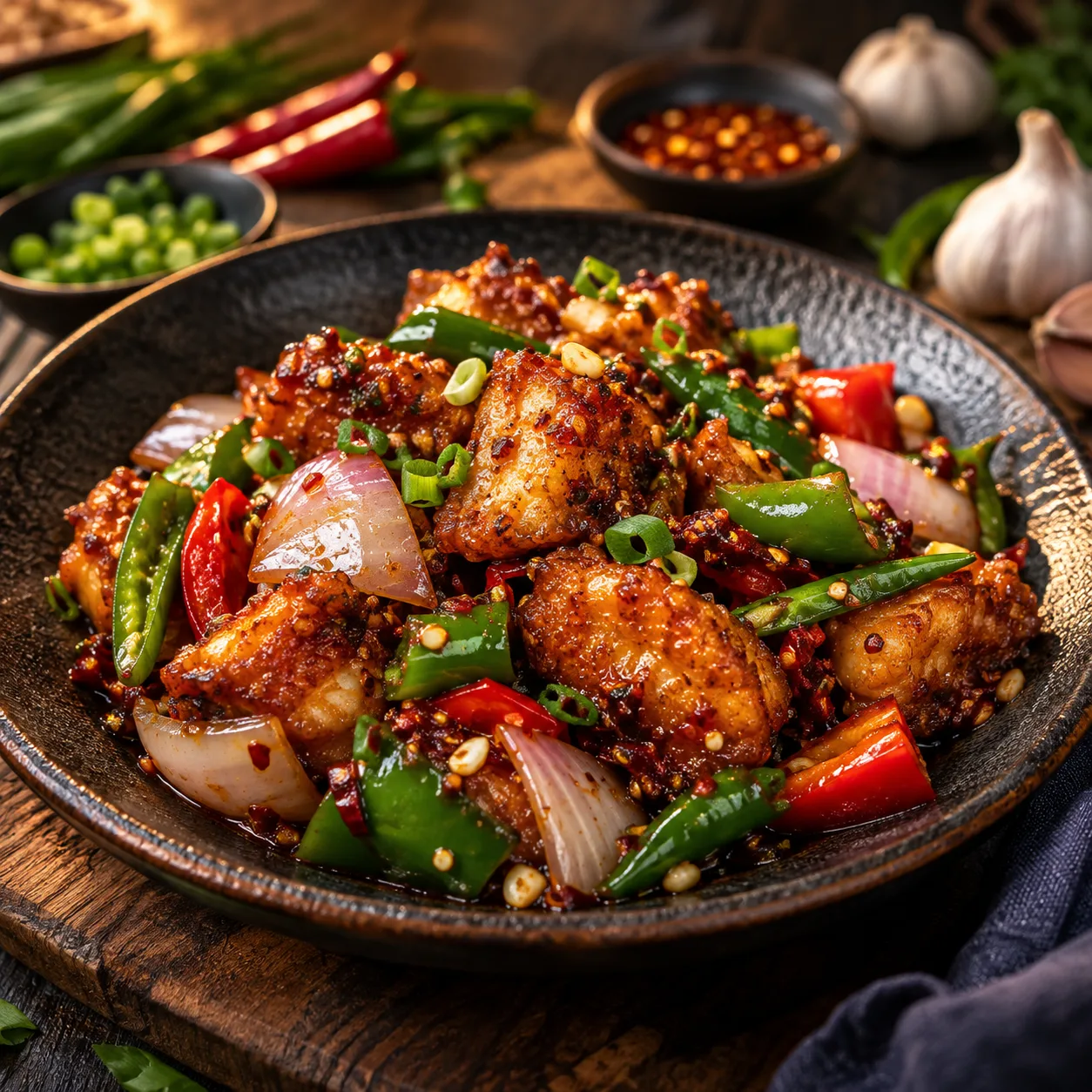 Fish Chilli