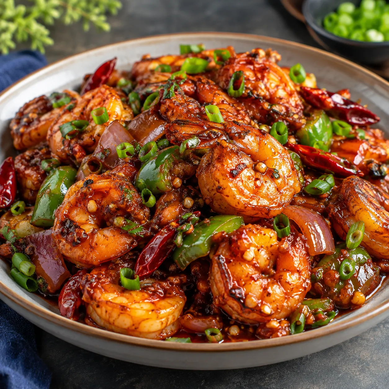 Chilli Prawns