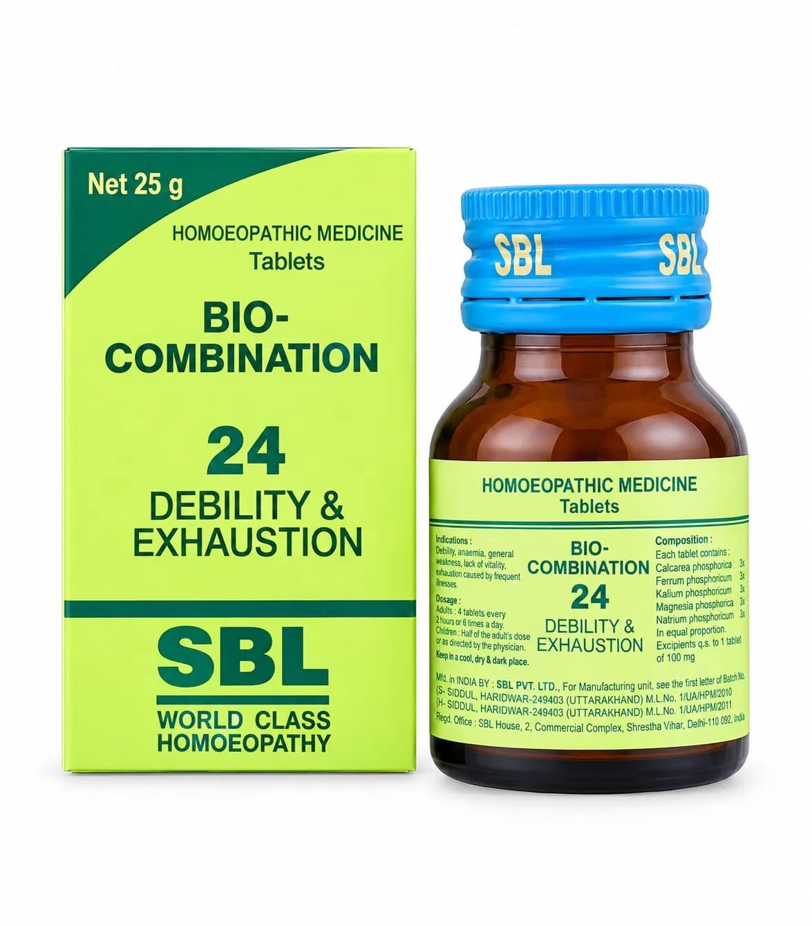 SBL Bio Combination No. 24 for Debility & Exhaustion