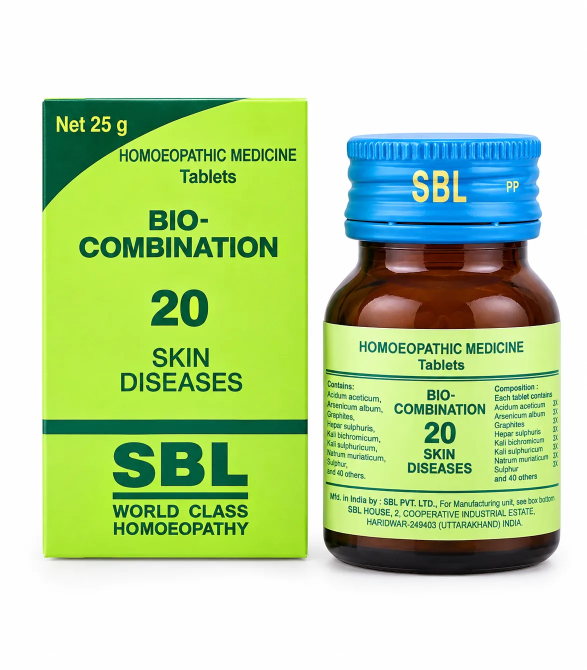 SBL Bio Combination No. 20 for Skin Diseases