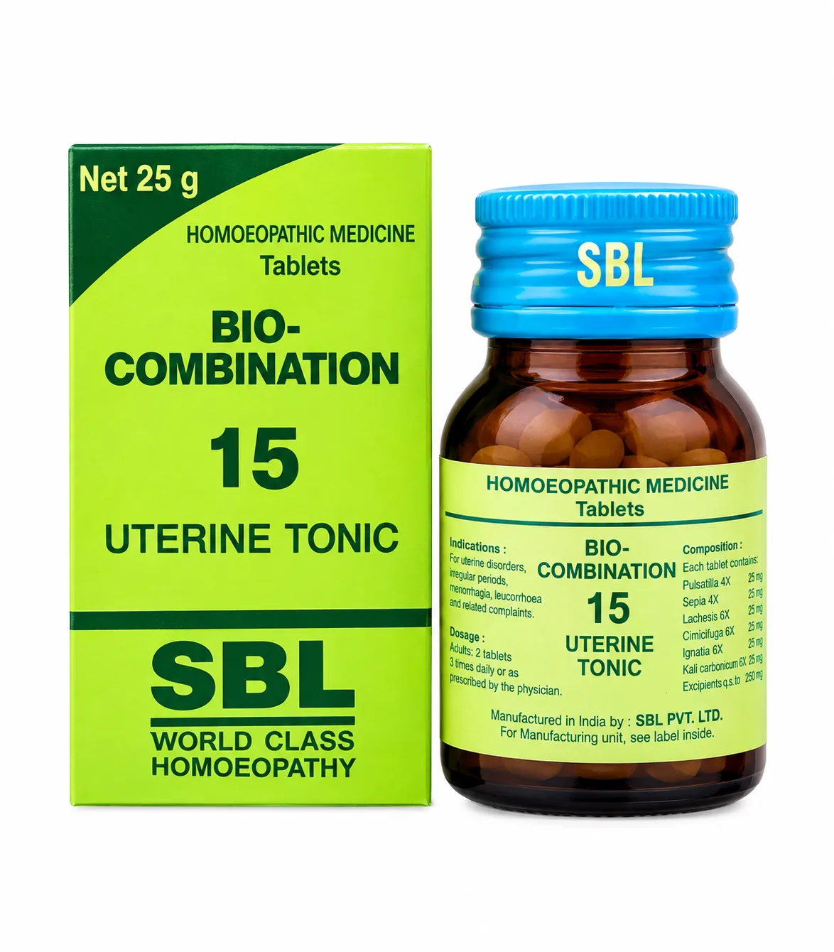 SBL Bio Combination No. 15 for Uterine Tonic