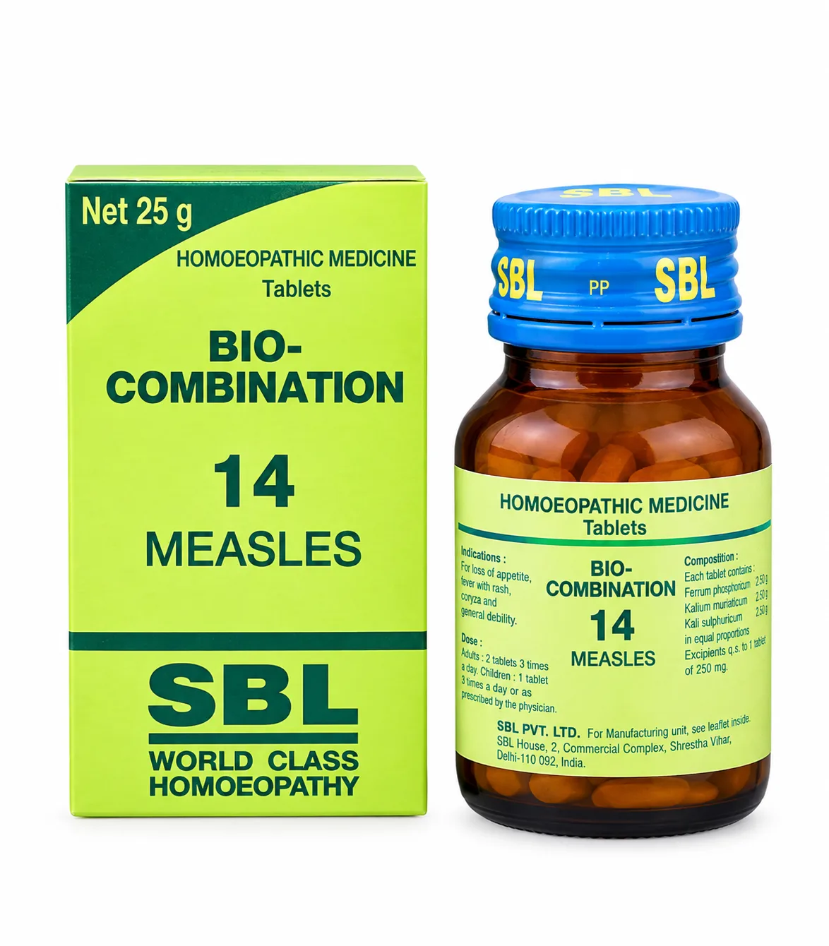 SBL Bio Combination No. 14 for Measles