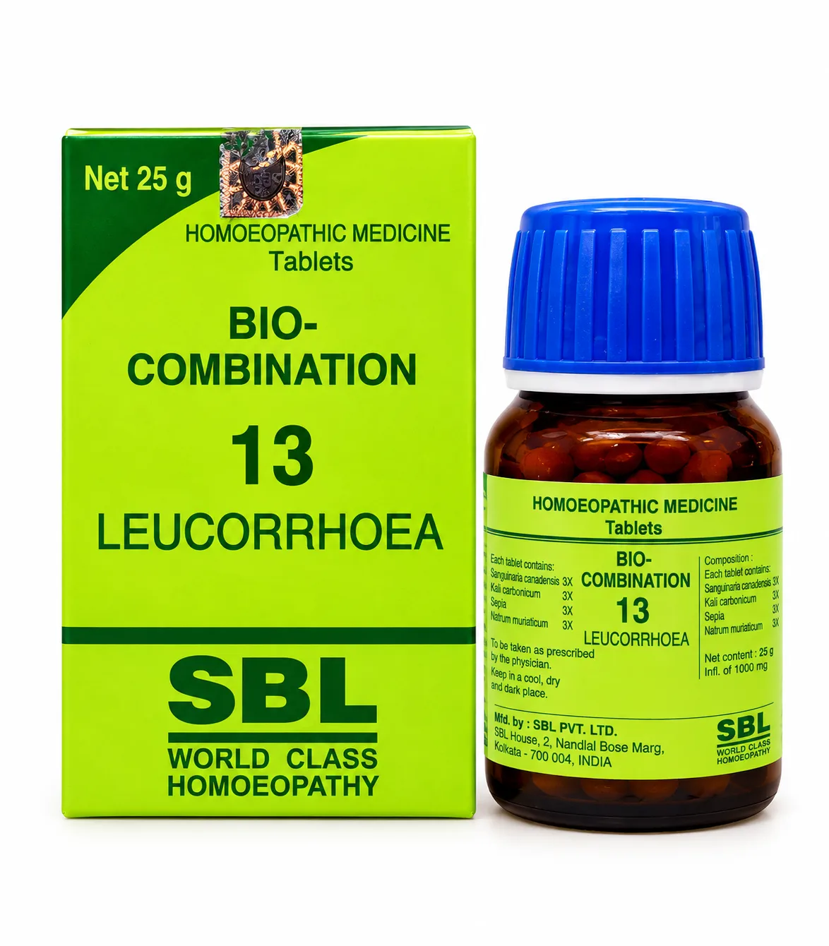 SBL Bio Combination No. 13 for Leucorrhoea