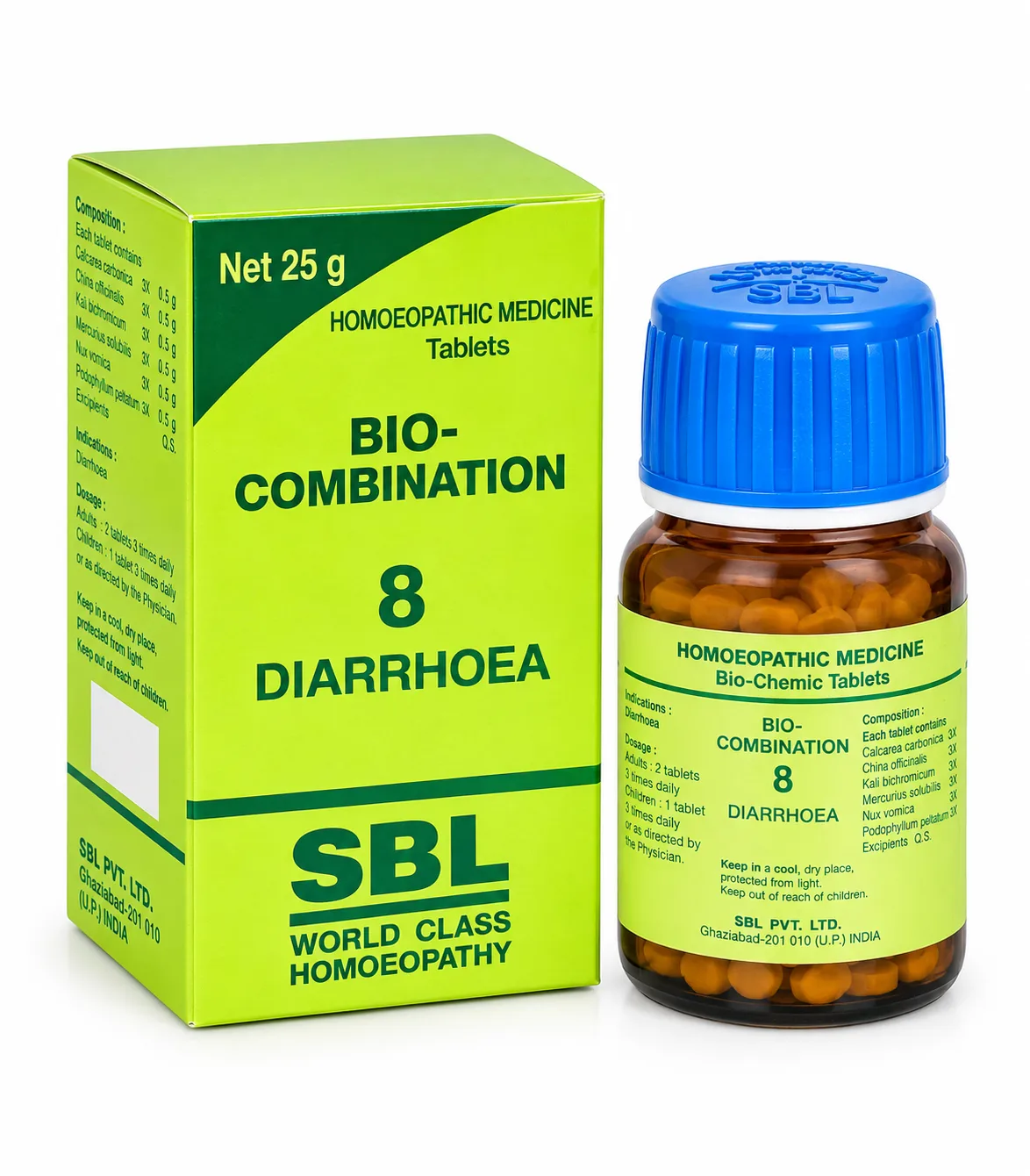 SBL Bio Combination No. 8 for Diarrhoea