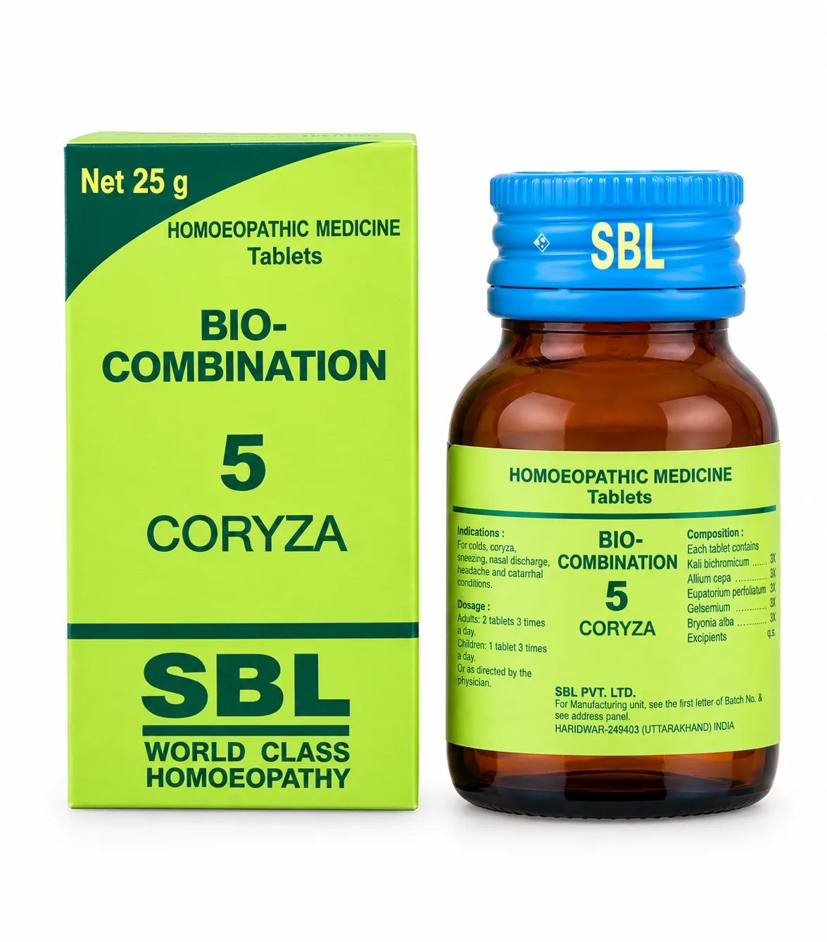 SBL Bio Combination No. 5 for Coryza (Nasal Discharge)
