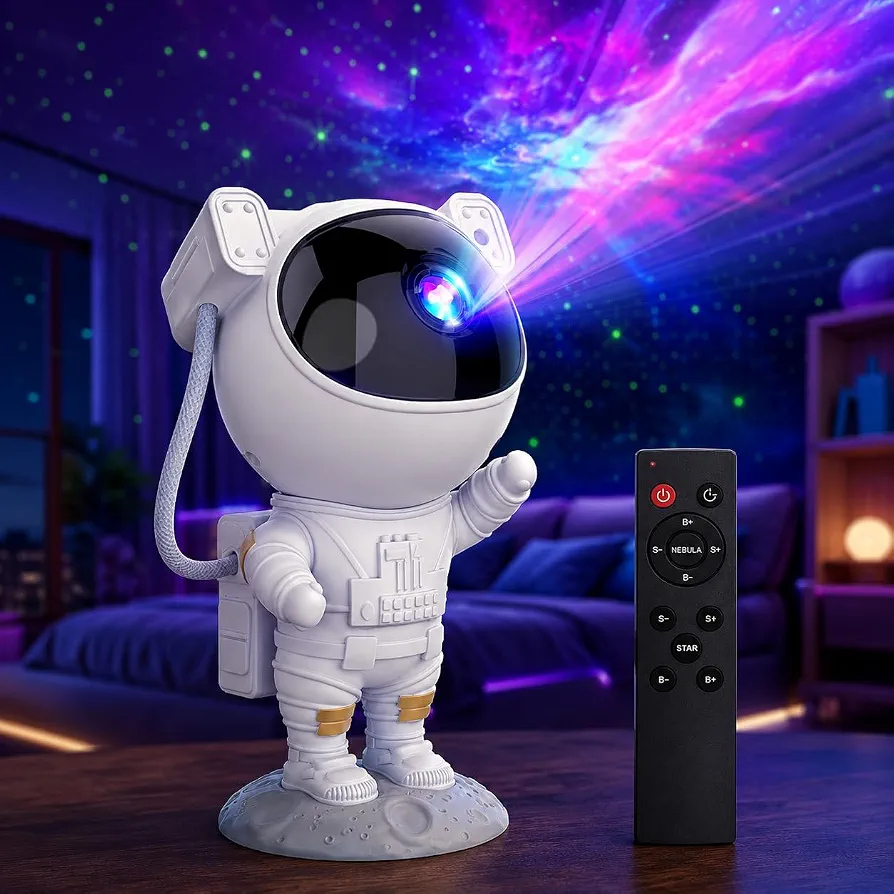 Astronaut With Bluetooth Speaker