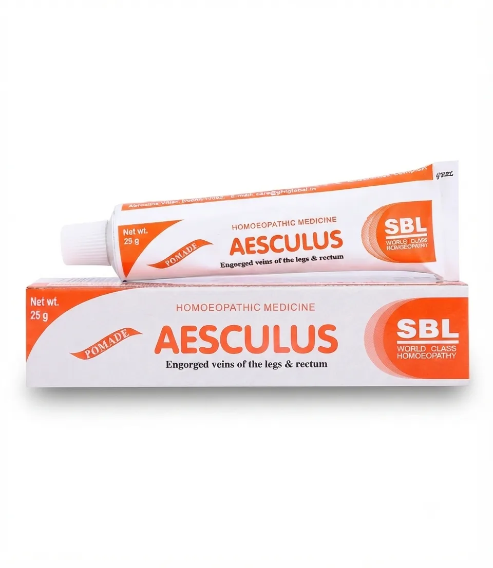 SBL Aesculus Ointment (25 gm) – Pack of 2