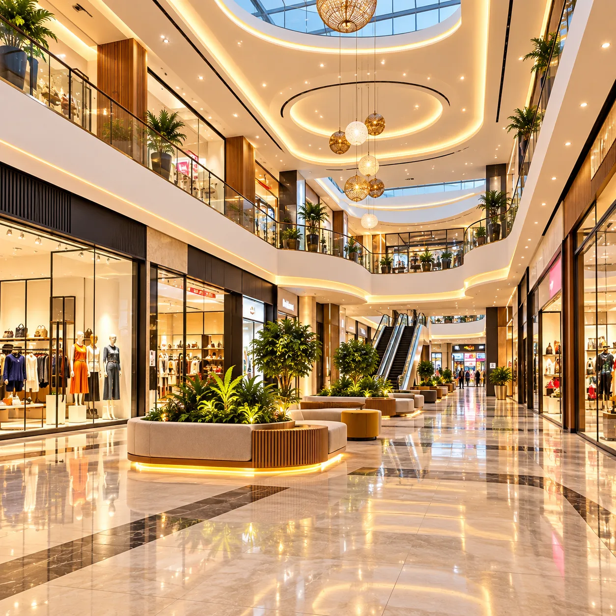 Shopping Mall Interiors