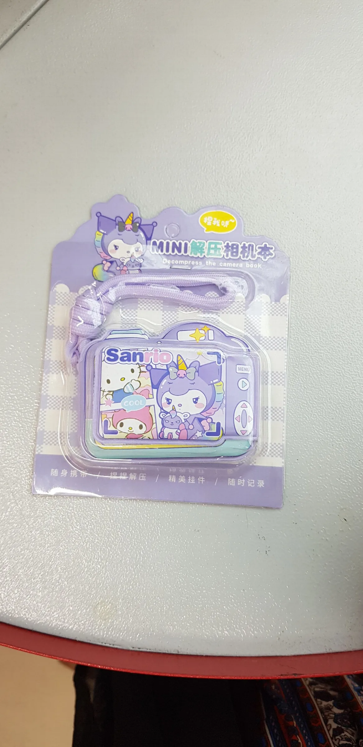 Sanrio mini decompress the camera book