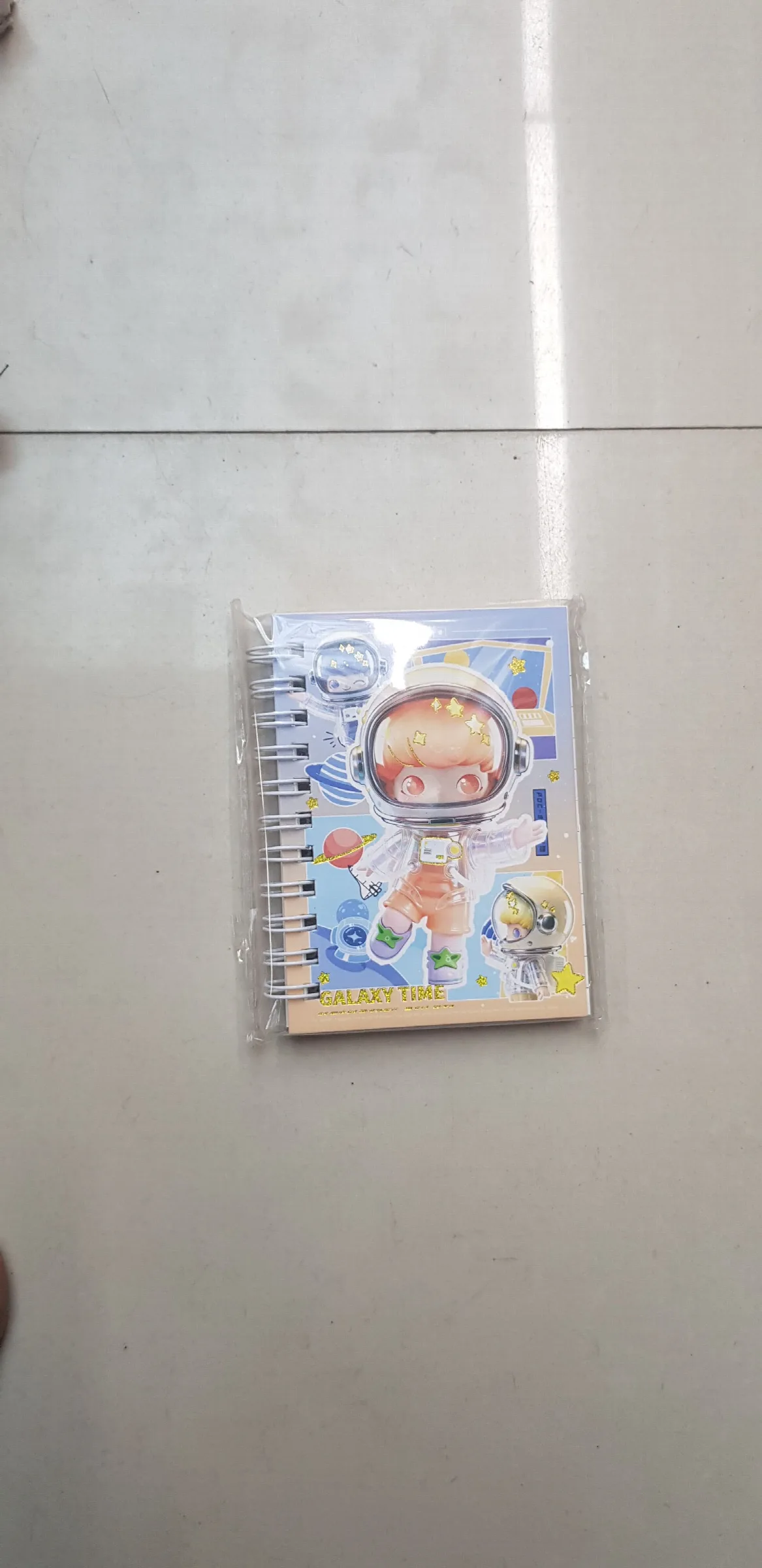 Galaxy Time Astronaut Memo Diary