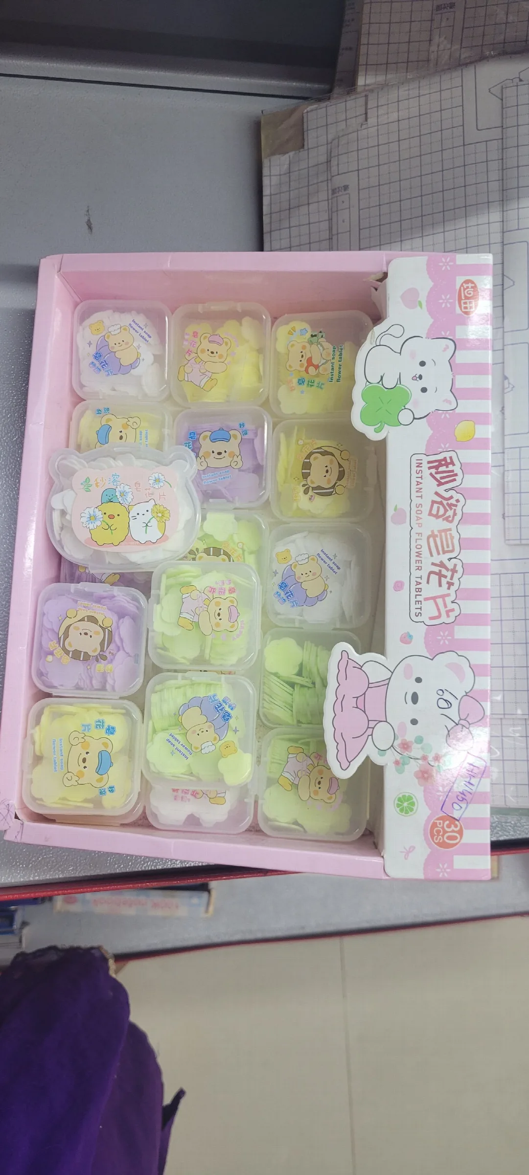 Paper soap
