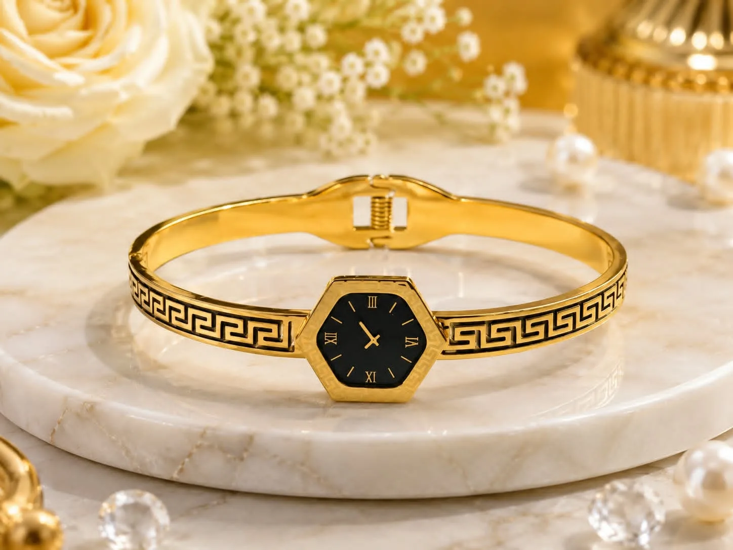 Premium Anti-Tarnish AD Stone Bracelet