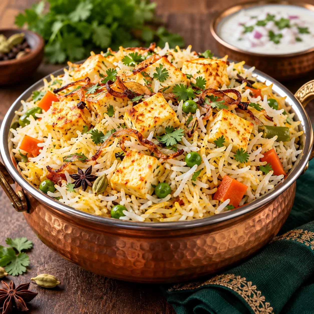 Paneer Pulao