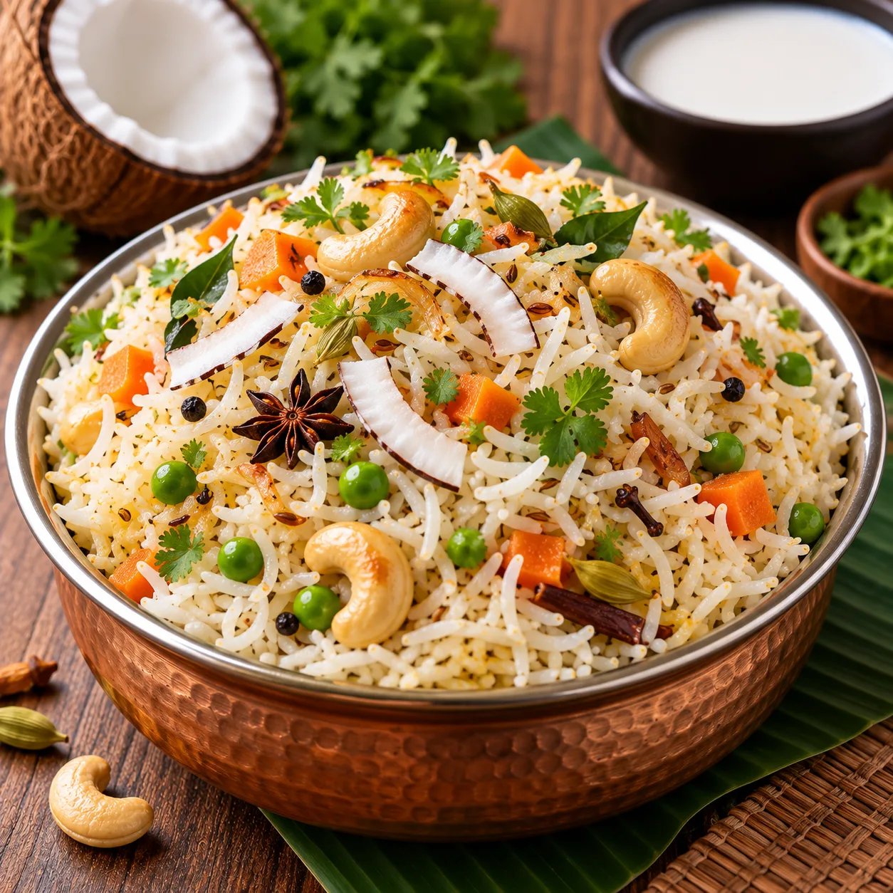 Coconut Milk Pulao