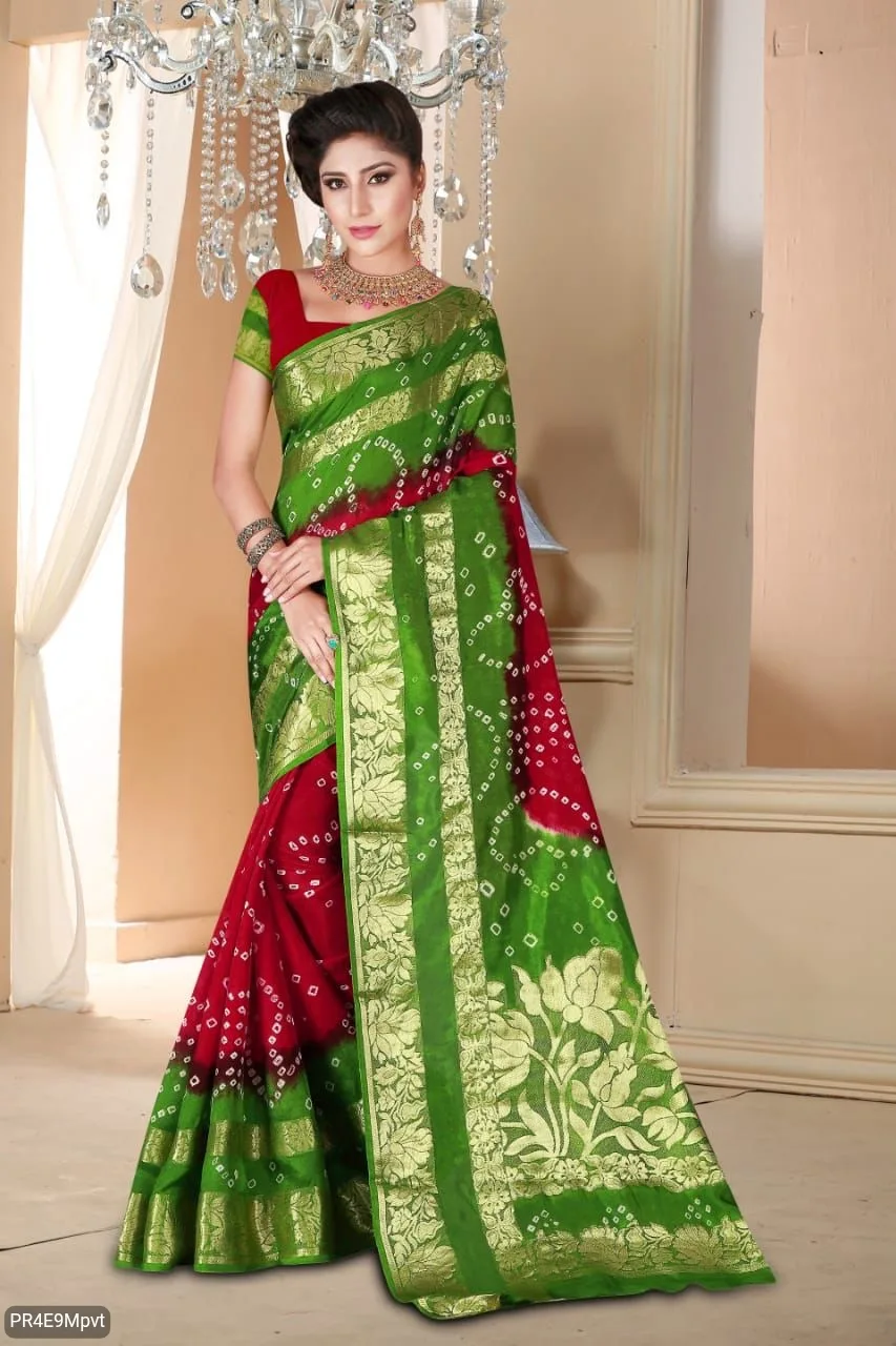 New Bandhani Saree Vendor