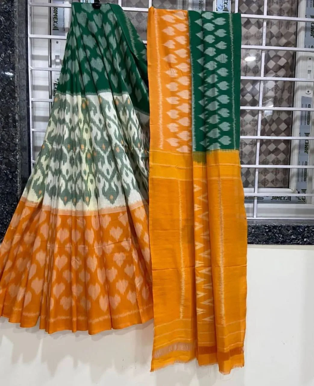 Linen Digital Print Saree