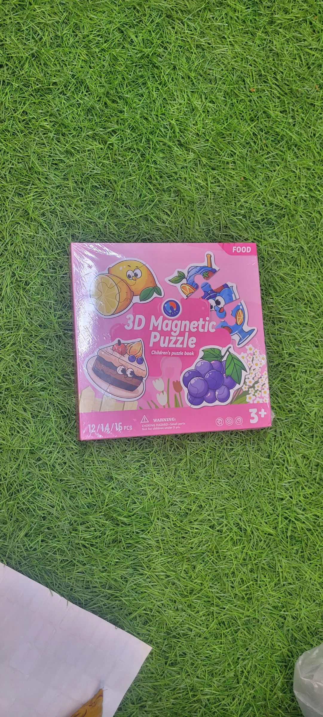 3d Magnetic Puzzle children's Puzzle book