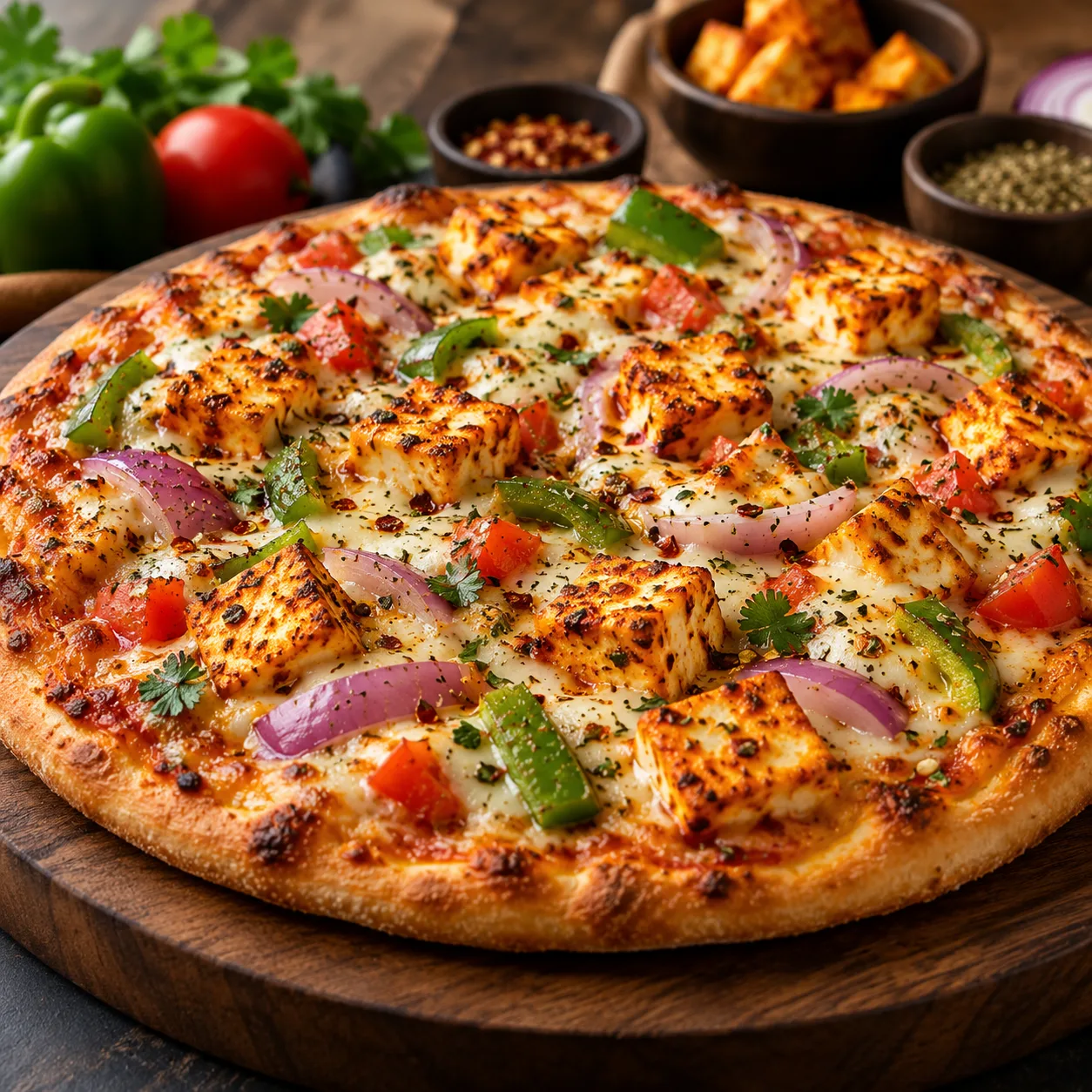 Paneer Margherita Pizza