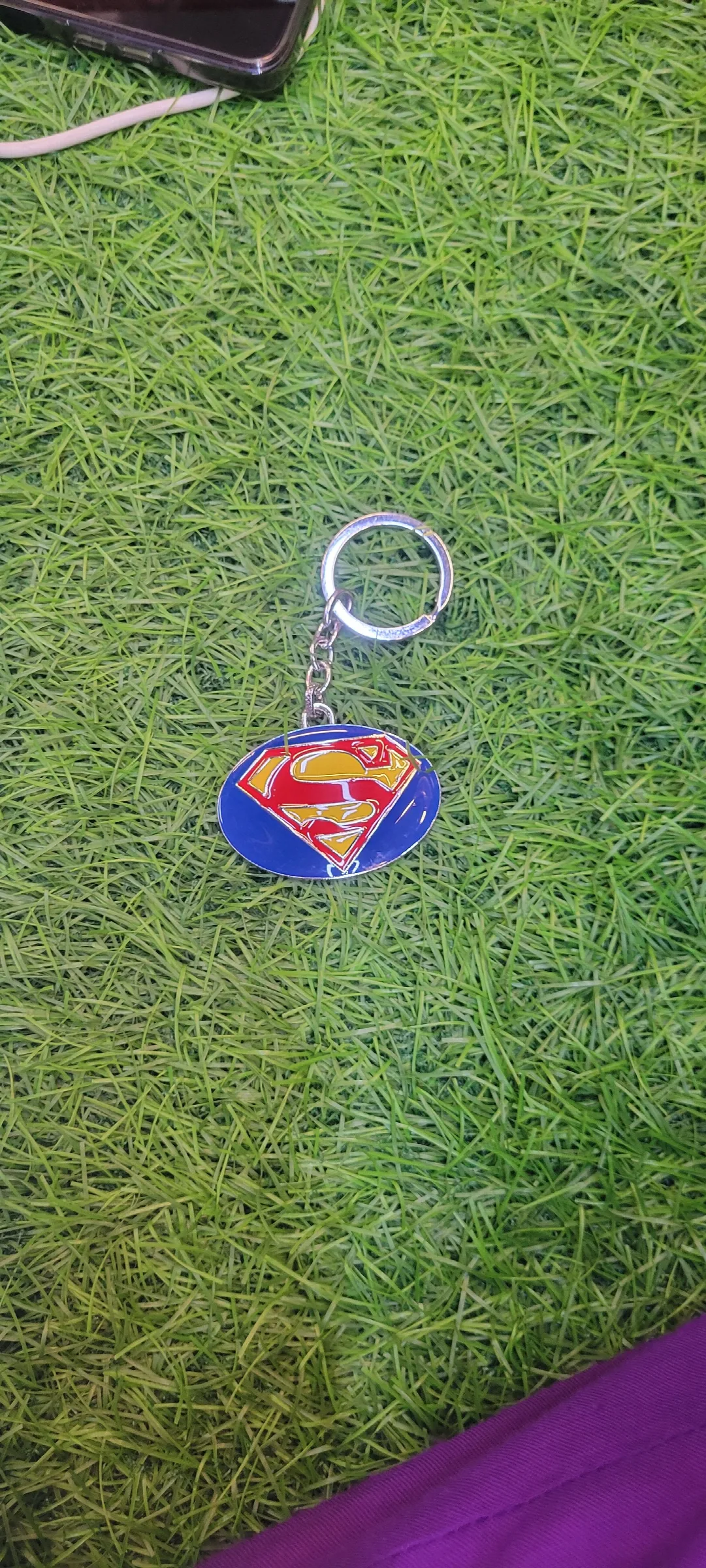 DC Comics Superman Metal Keychain