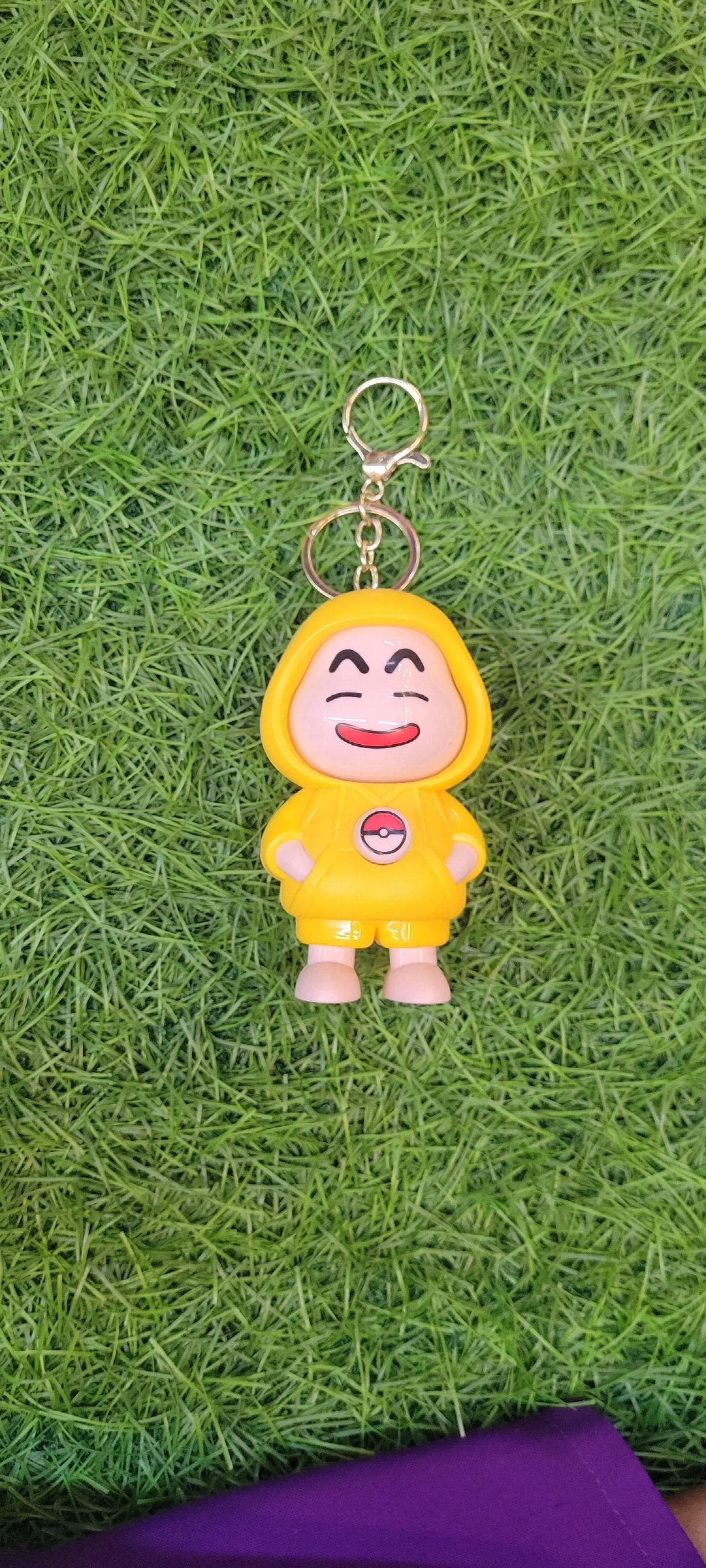 Shinchan face changing Keychain