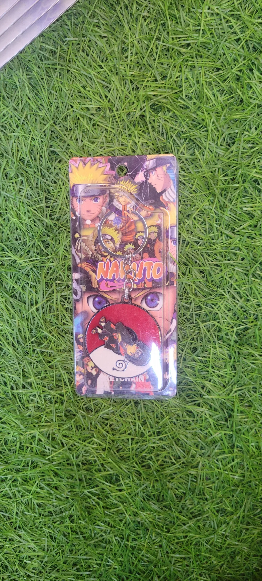 Naruto 360-Degree Rotating Metal Keychain
