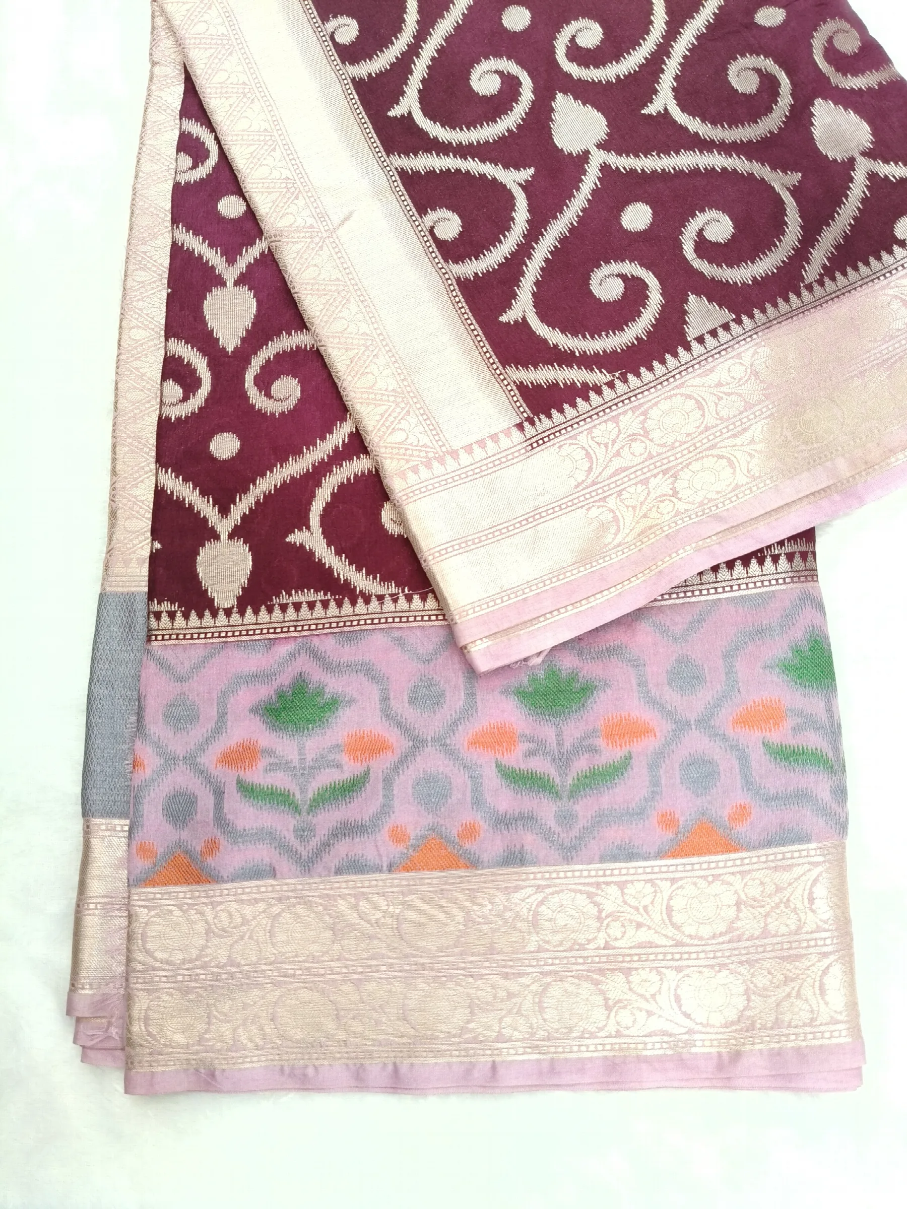 Viscose banarasi saree