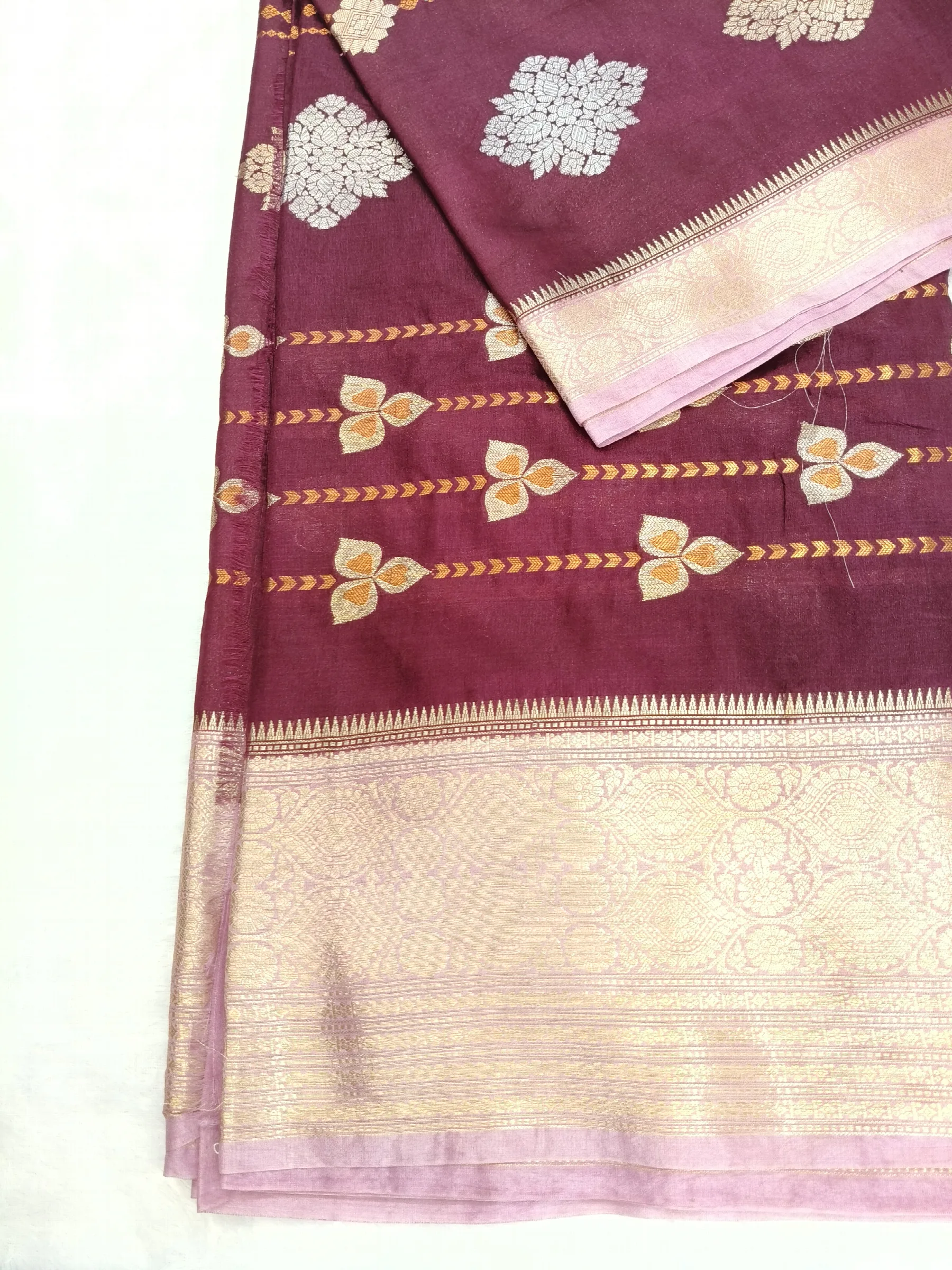 Banarasi viscose saree