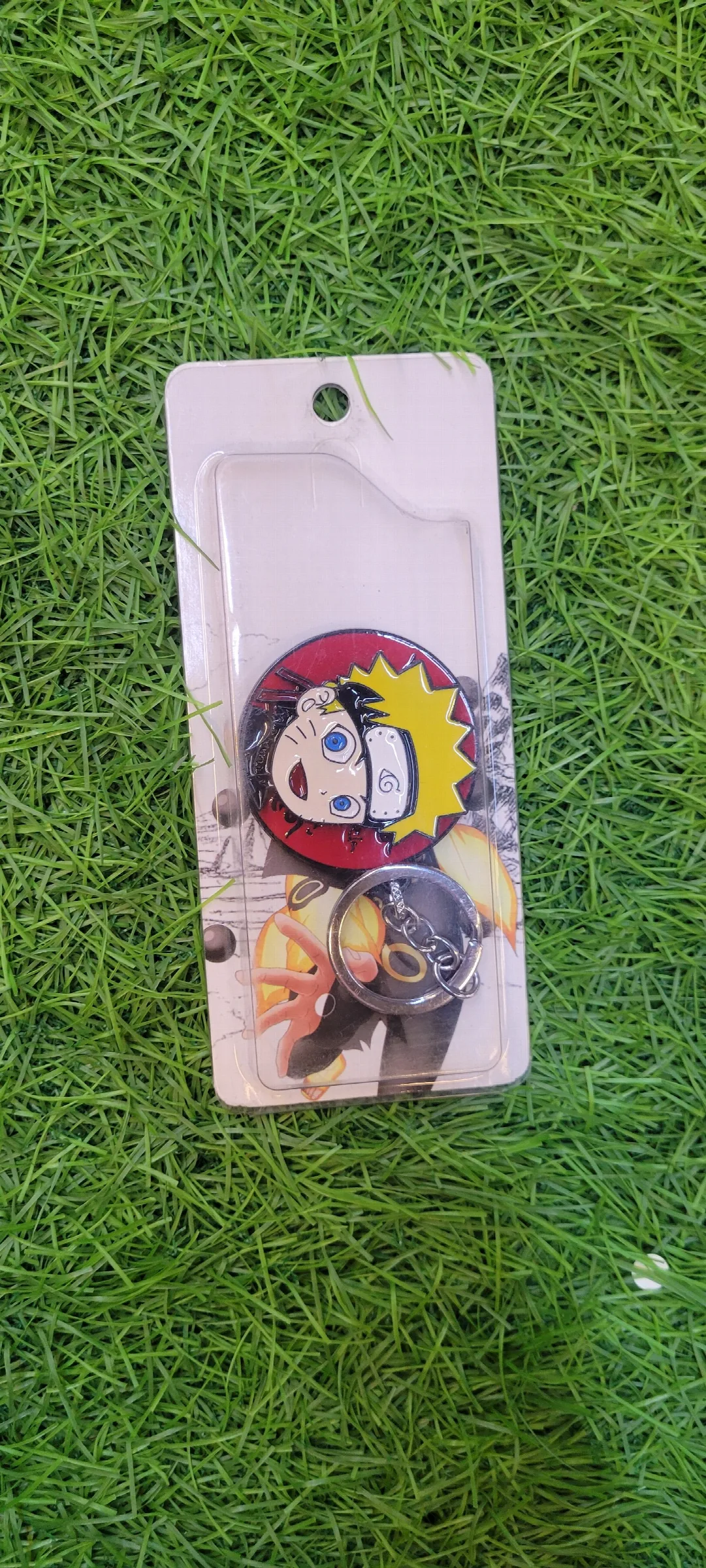 Naruto Spinning Metal Keychain