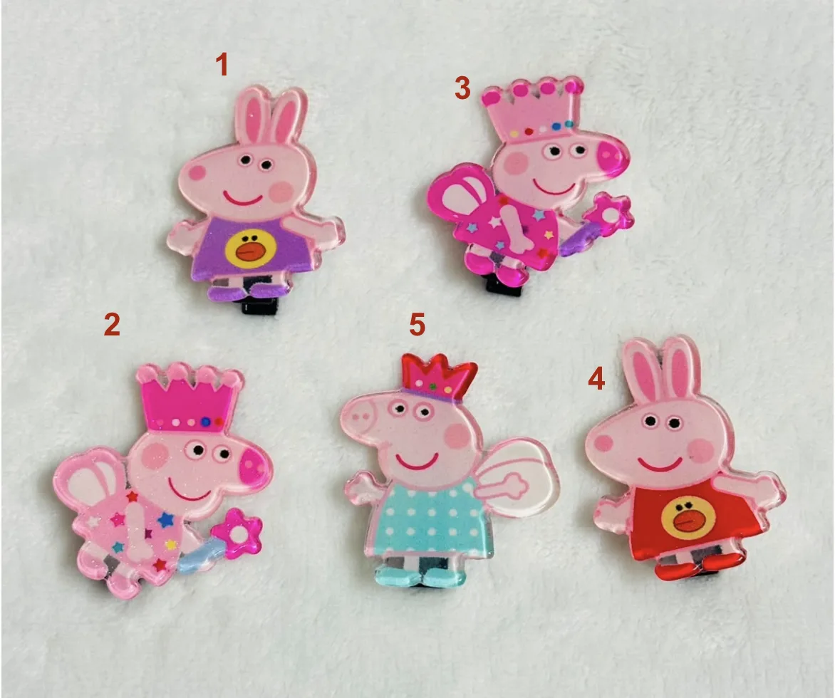 PeppaPig Hairpins