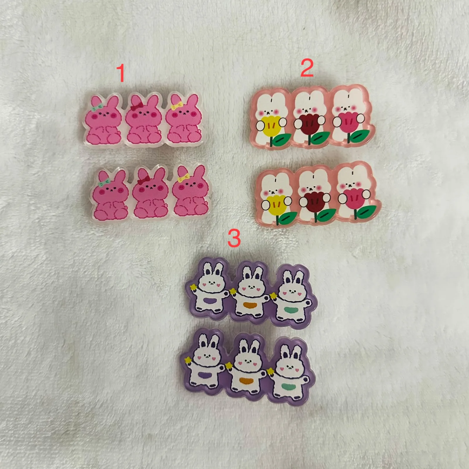 Teddy HairPins