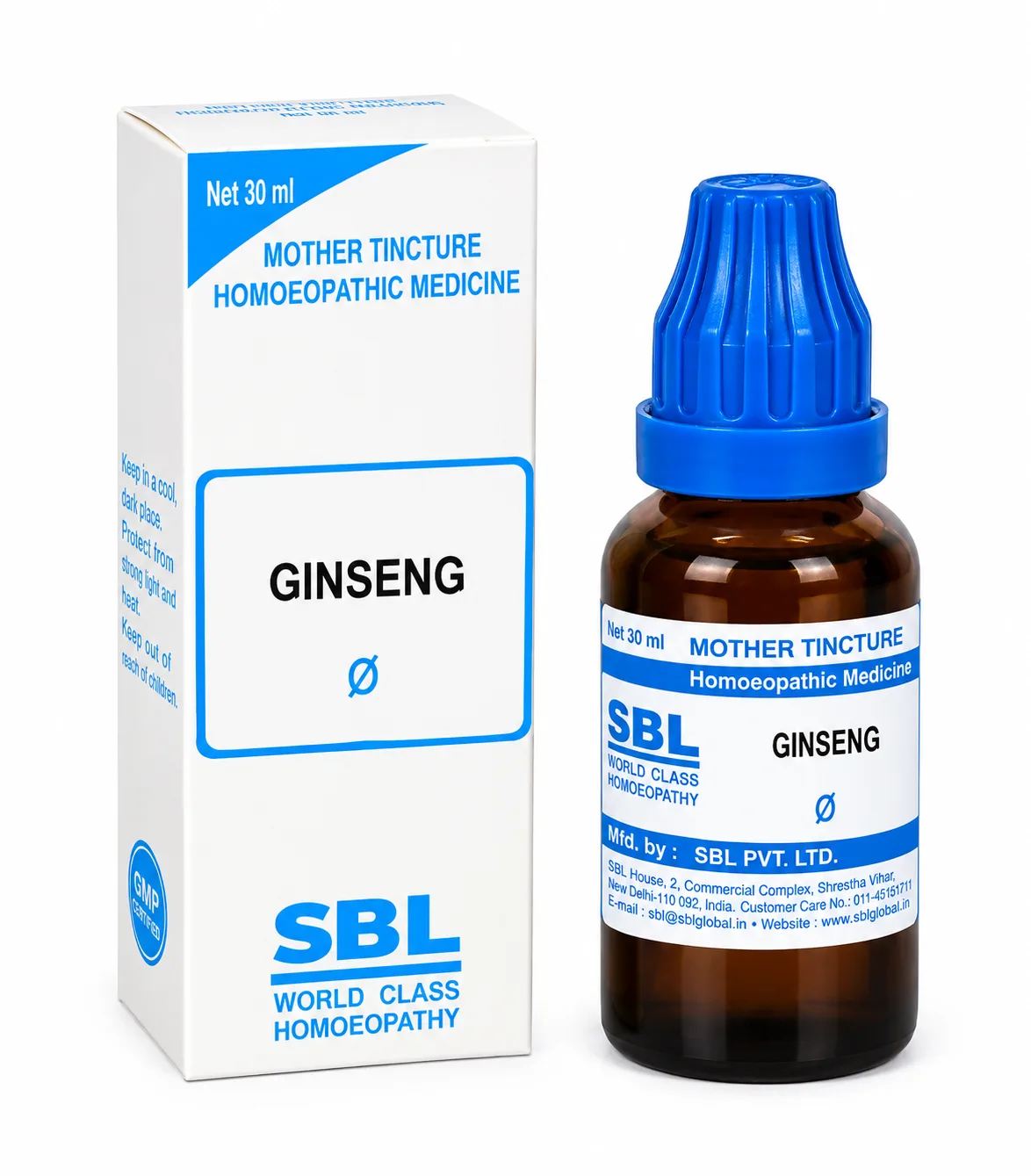 SBL Ginseng Mother Tincture Ø