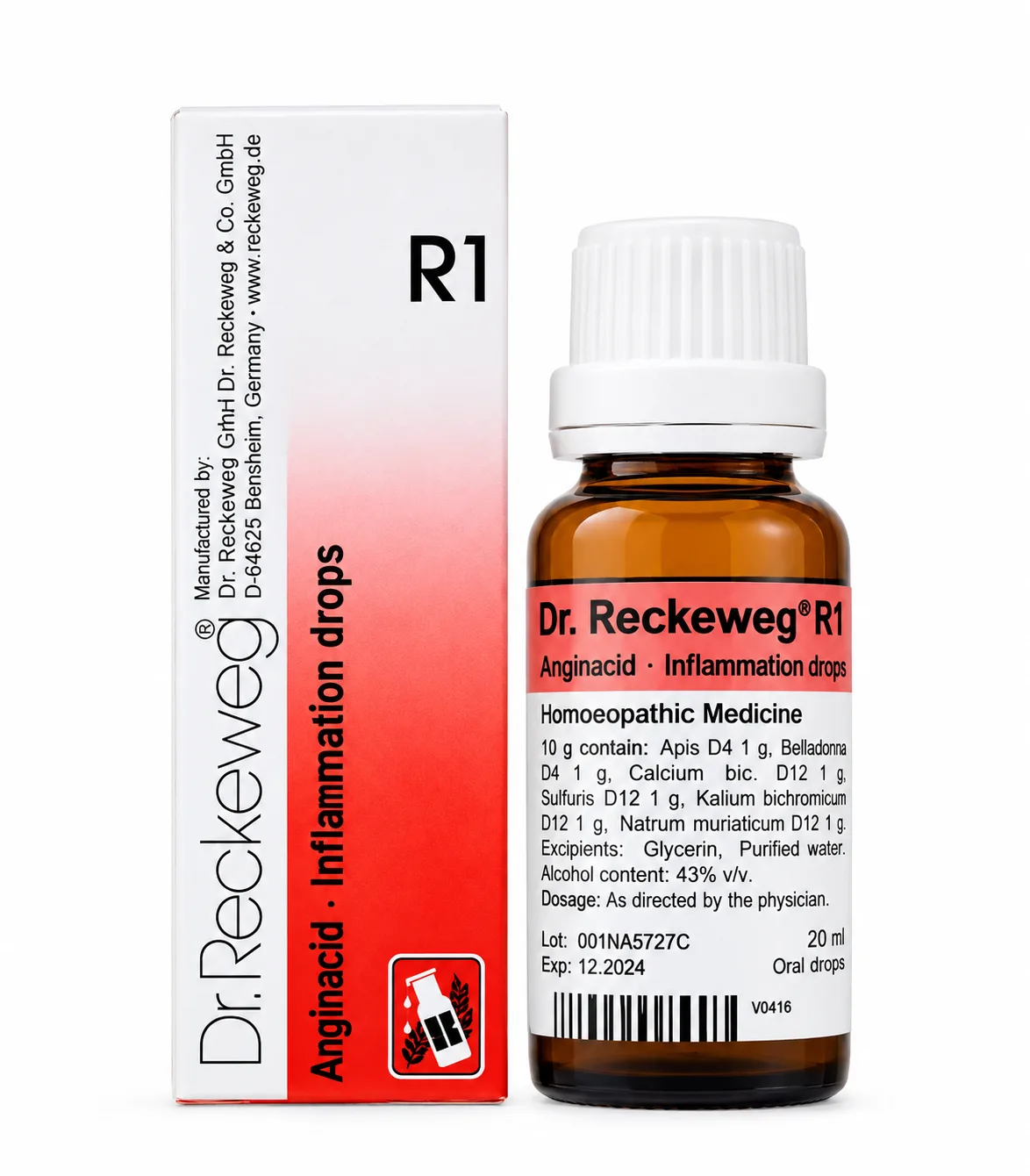 Dr. Reckeweg R1 Drops – Inflammation Drops (22 ml)