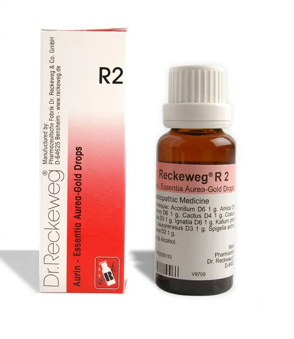 Dr. Reckeweg R2 Drops – Heart and Circulation Drops  (22 ml)