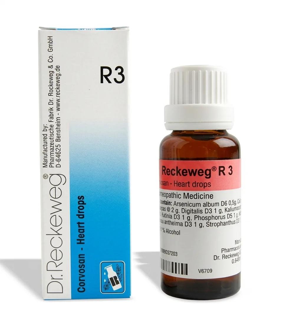 Dr. Reckeweg R3 Drops – Heart Drops (22 ml)