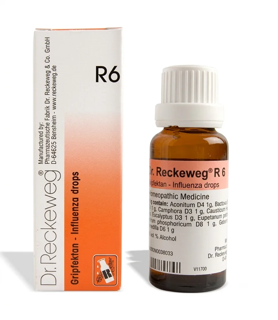 Dr. Reckeweg R6 Drops – Influenza Drops (22 ml)