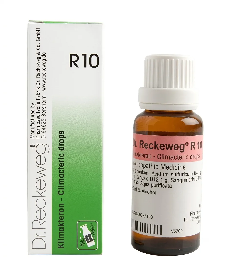 Dr. Reckeweg R10 Drops – Irregular Menstruation Drops (22 ml)